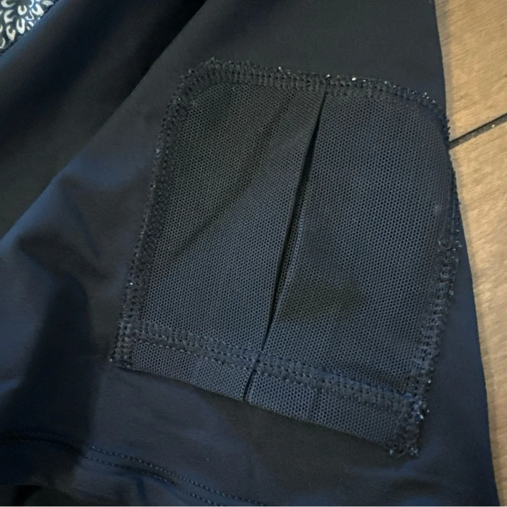 Lululemon Run: Womens 4 Pace Setter Skirt 4 way Stretch Plush Petal Black Ghost - Picture 8 of 11